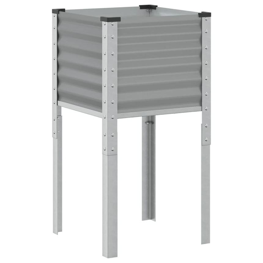 Plantenbak Staal Grijs