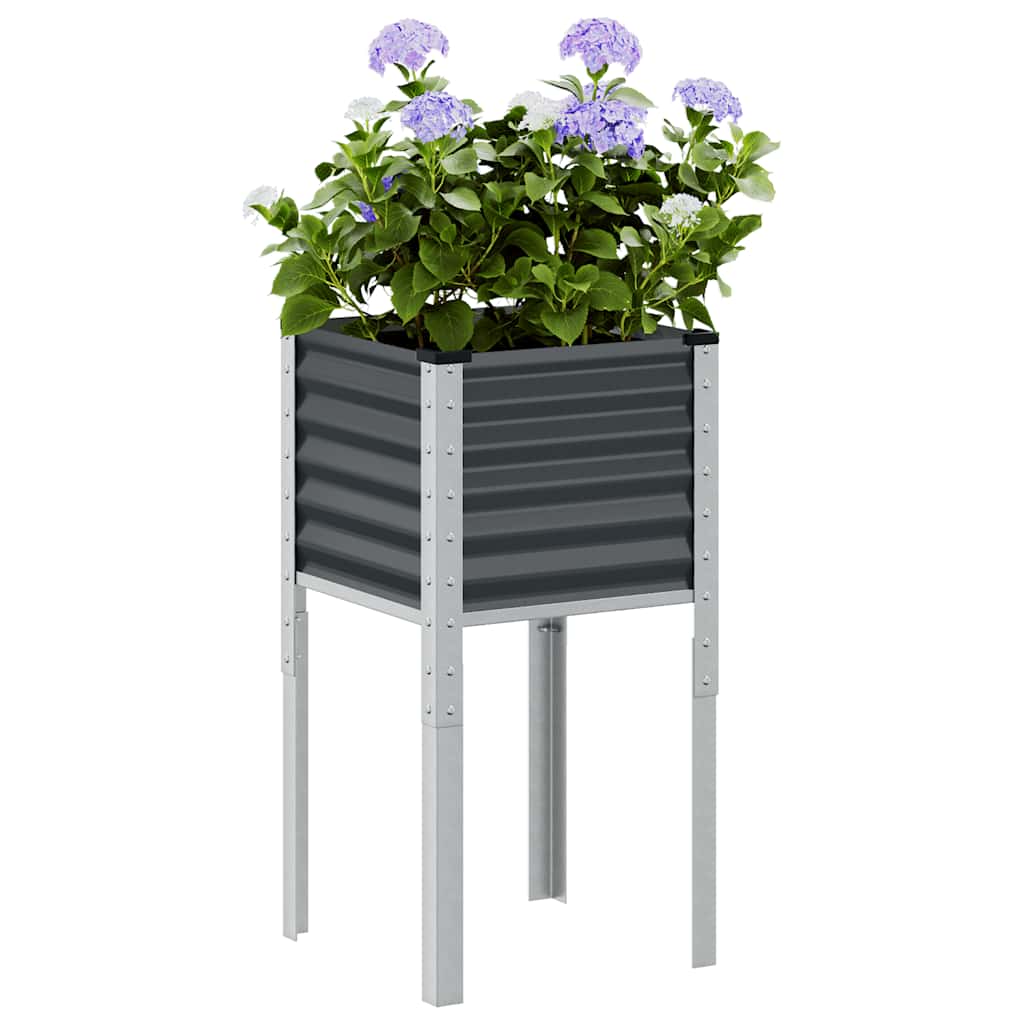 Plantenbak Antraciet Staal
