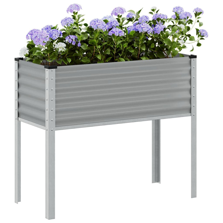 Plantenbak Staal Grijs