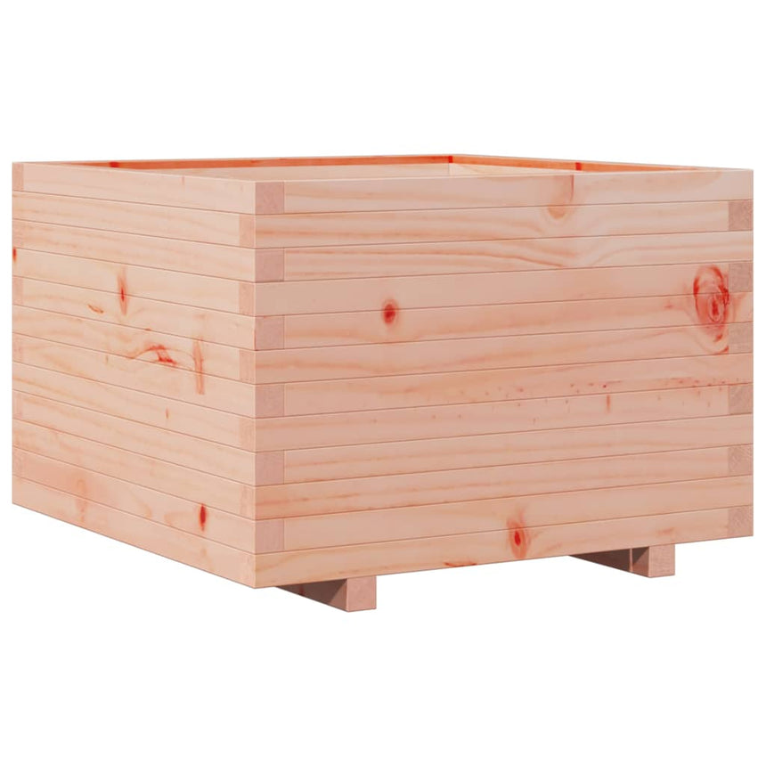 Plantenbak 70X70X49,5 Cm Massief Douglashout Wasbruin