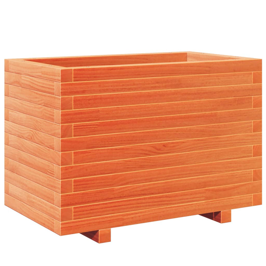 Plantenbak 70X40X49,5 Cm Massief Grenenhout Wasbruin Wasbruin