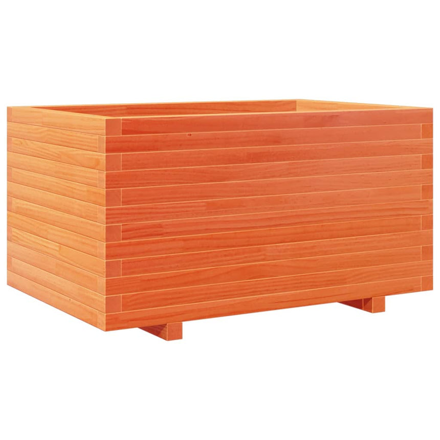 Plantenbak 90X60X49,5 Cm Massief Grenenhout Wasbruin Wasbruin