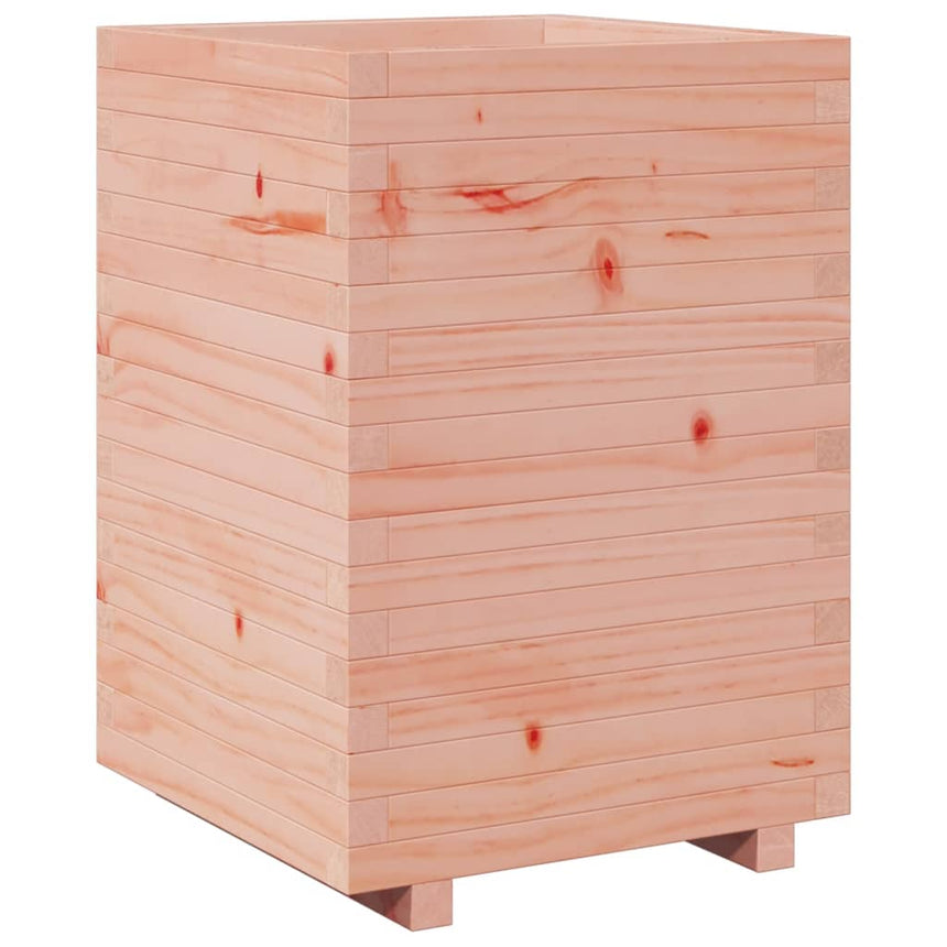 Plantenbak 50X50X72,5 Cm Massief Douglashout Wasbruin