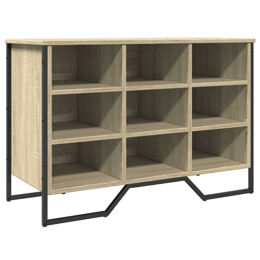 Schoenenkast 90X38X61,5 Cm Bewerkt Hout Kleurig Sonoma Eiken