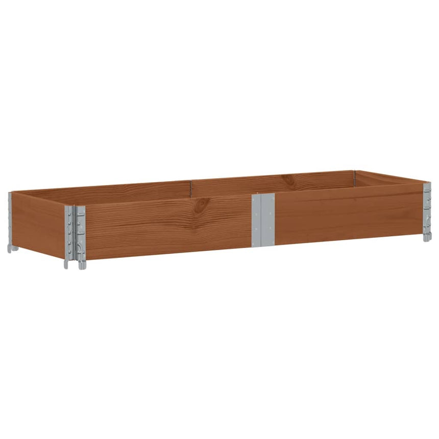 Plantenbak 150X50 Cm Massief Grenenhout Bruin