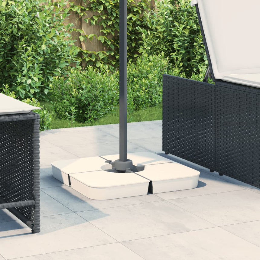 4-Delige Set Parasolvoeten Voor Kruisvoet Parasol 100 Kg Pp