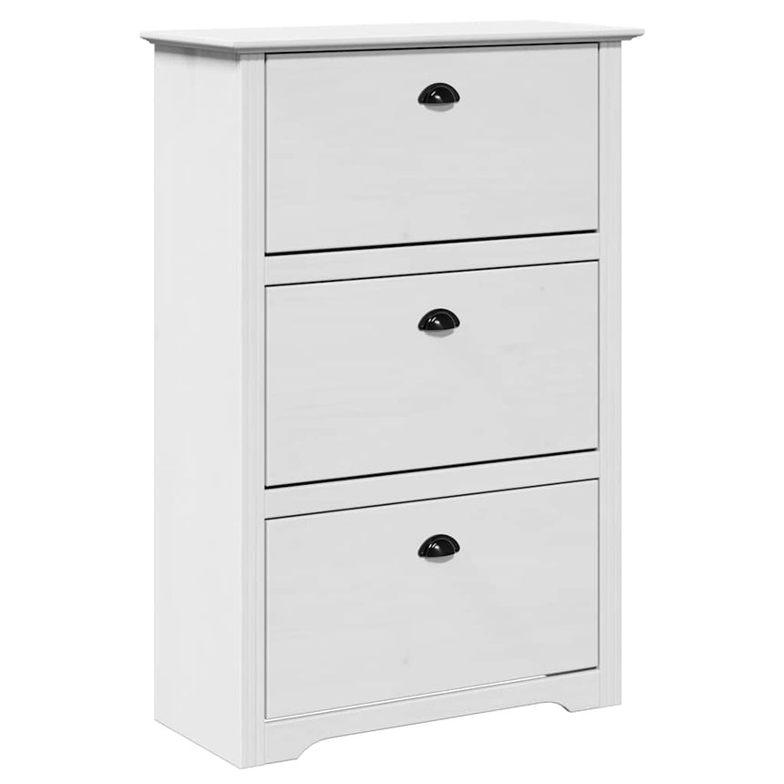 Schoenenrek Bodo 80X35X118 Cm Wit