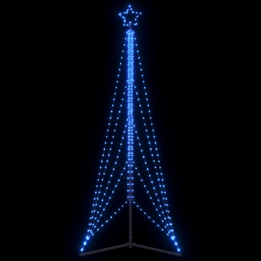 Led-Kerstboom 525 Leds 302 Cm Blauw