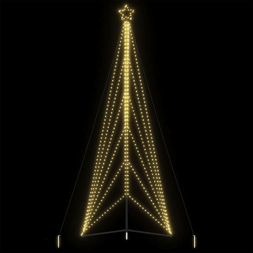 Led-Kerstboom 525 Leds Warm Wit 302 Cm Warmwit
