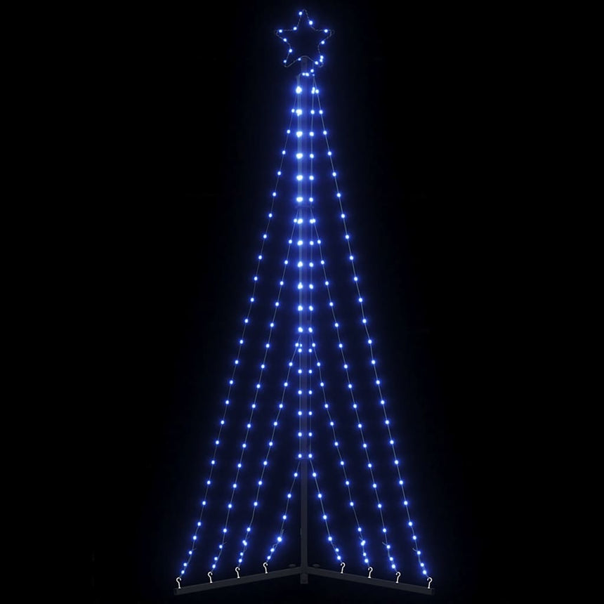 Led-Kerstboom 495 Leds 300,5 Cm Blauw