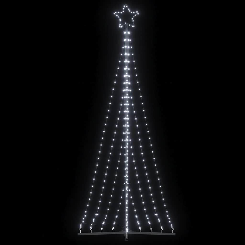 Led-Kerstboom 447 Leds Koud Wit Koudwit