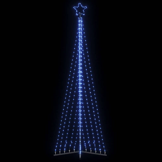 Led-Kerstboom 495 Leds 300,5 Cm Blauw