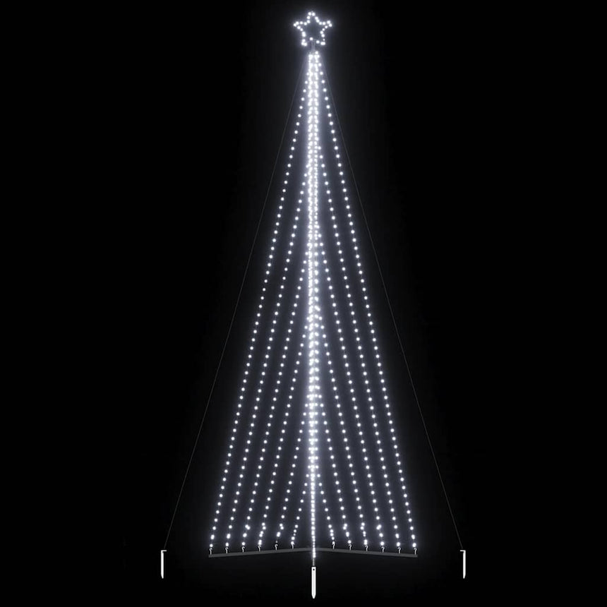Led-Kerstboom 447 Leds Koud Wit Koudwit