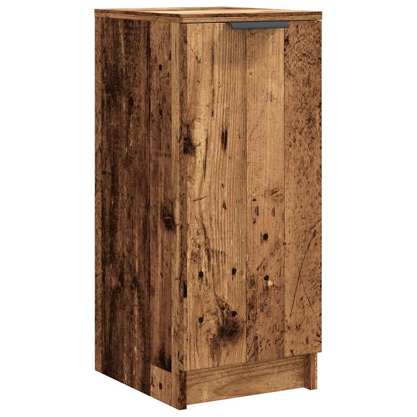 Schoenenkast 29,5X35X70 Cm Bewerkt Hout Kleurig Oud Hout