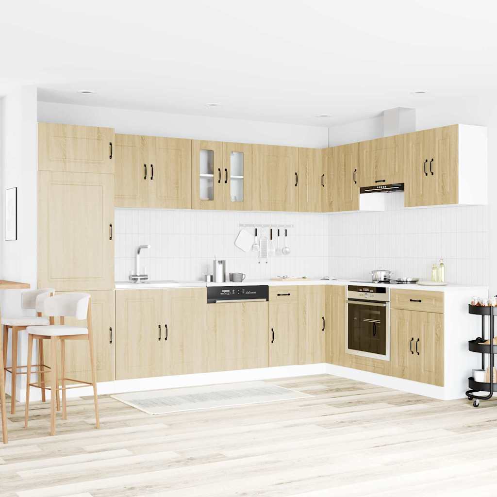 vidaXL Armoire de cuisine Kalmar Chêne Sonoma 80 x 46 x 81,5 cm