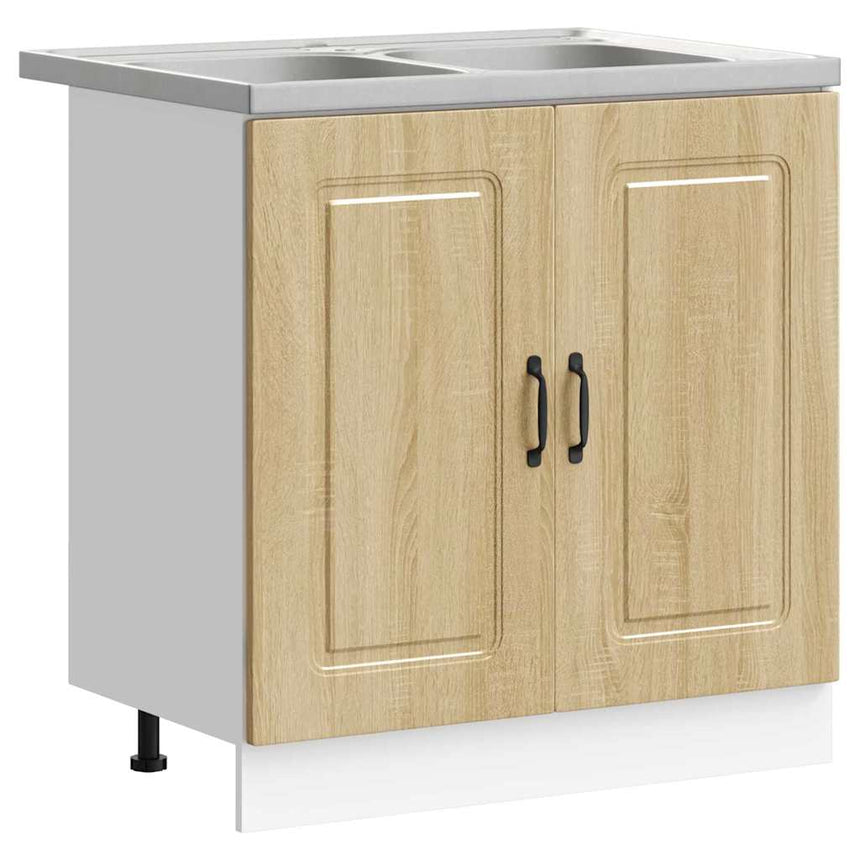 vidaXL Armoire de cuisine Kalmar Chêne Sonoma 80 x 46 x 81,5 cm