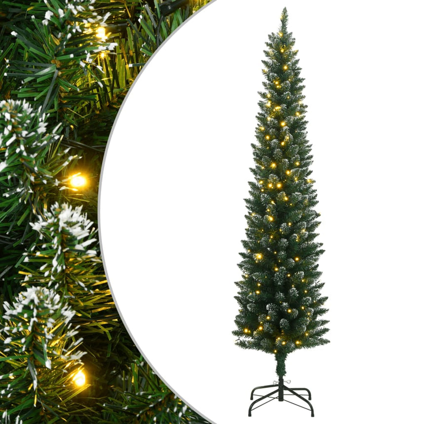 Kunstkerstboom Smal Met 150 Led's