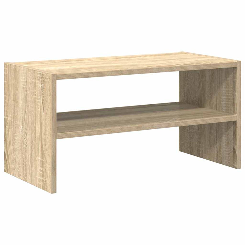 Schoenenrek Stapelbaar 60X30X30,5 Cm Kleurig Sonoma Eiken