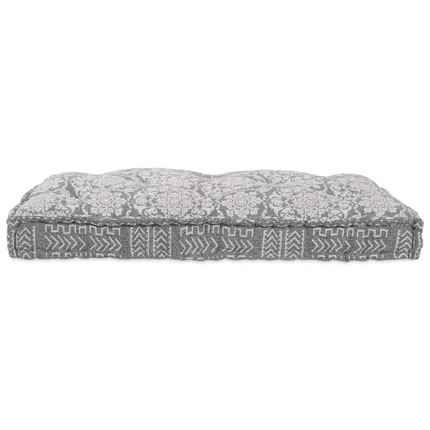 Pallet Sofa Kussen Lichtgrijs 120 X 80 X 12 Cm Stof