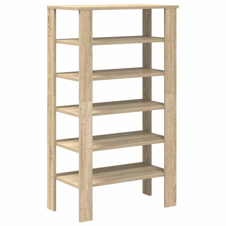 Schoenenrek 61X32X Bewerkt Hout Kleurig Sonoma Eiken