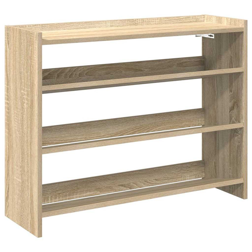 Schoenenrek 80X25X Bewerkt Hout Kleurig Sonoma Eiken