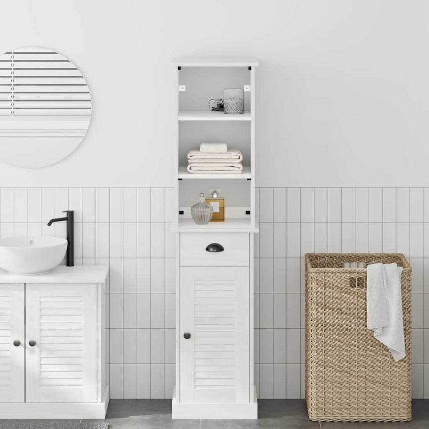 vidaXL Ensemble de mobilier de salle de bain avec tiroir VIGO 2 pcs