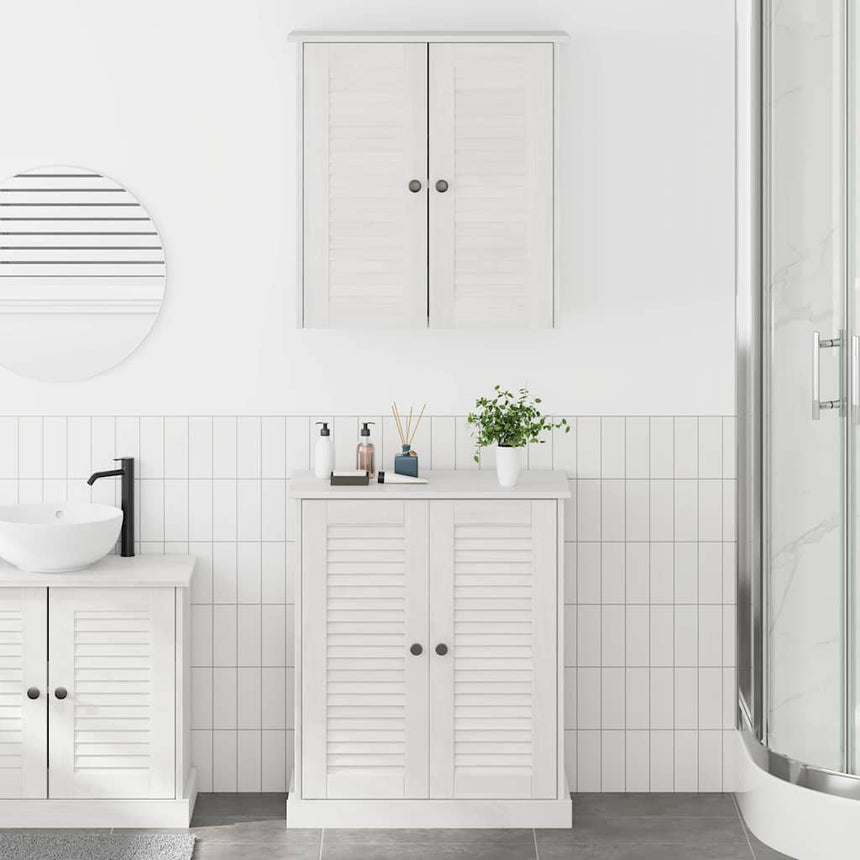 vidaXL Ensemble de mobilier de salle de bain 2 pcs 67,5 x 34 x 80 cm
