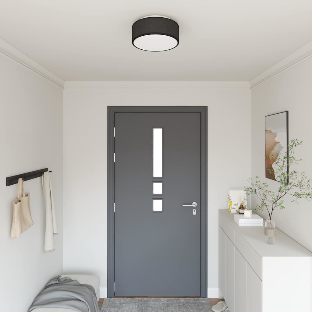 Plafondlamp Met Schijnwerpers 30 X 30 X 13,5 Cm Stof