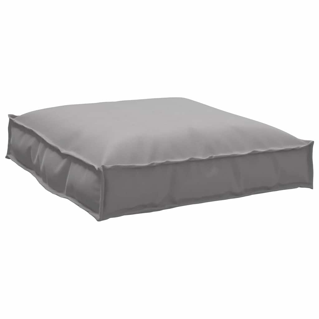 Kussen Grijs 70 X 70 X 12 Cm Oxford Stof