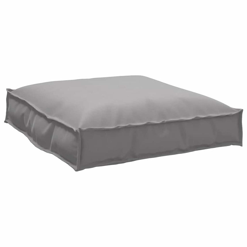 Kussen Grijs 70 X 70 X 12 Cm Oxford Stof
