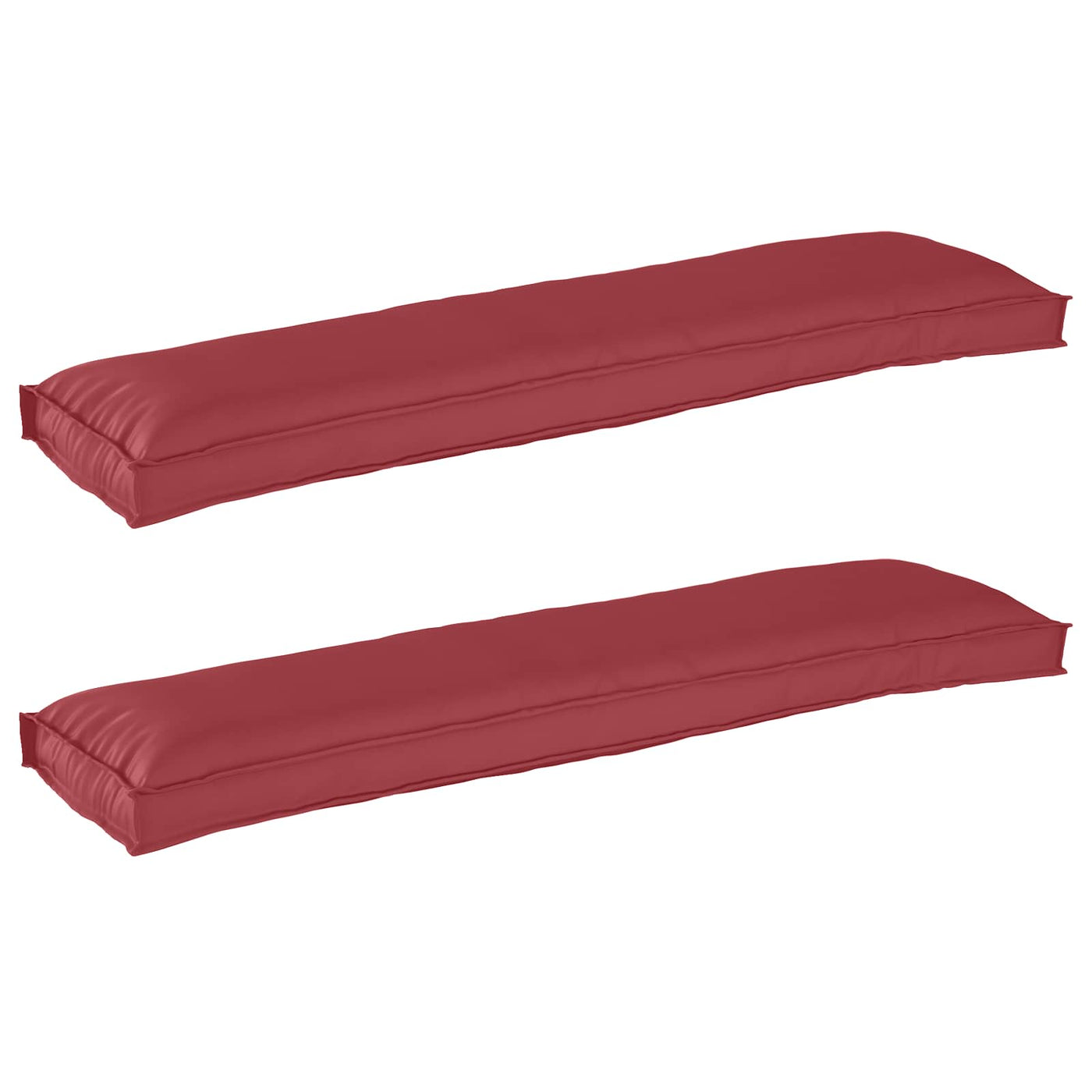 Pallet Kussen Set 2 Pcs Crème 100 X 40 X 8 Cm Oxford Stof