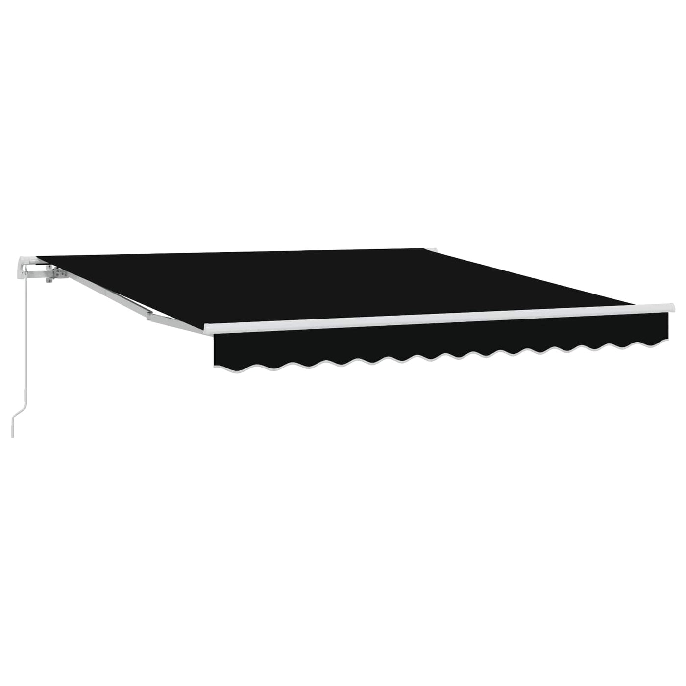 Uitschuifbare Luifel 300 X 250 X 165 Cm Zwart