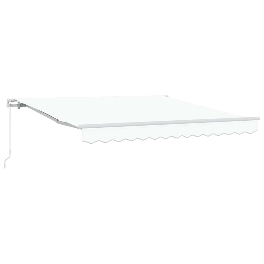 Uitschuifbare Luifel 300 X 250 X 165 Cm Wit
