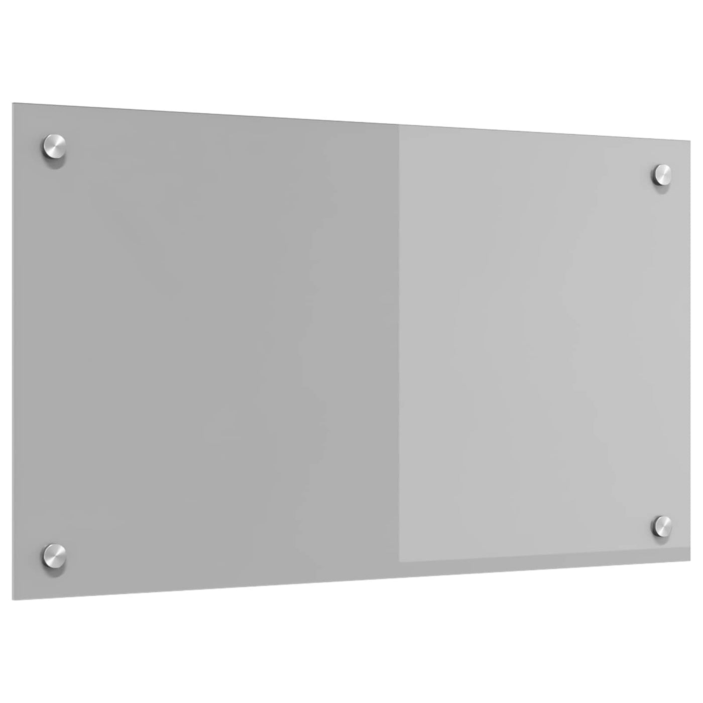 Keukenachterwand 70 X 40 Cm Gehard Glas Lichtgrijs