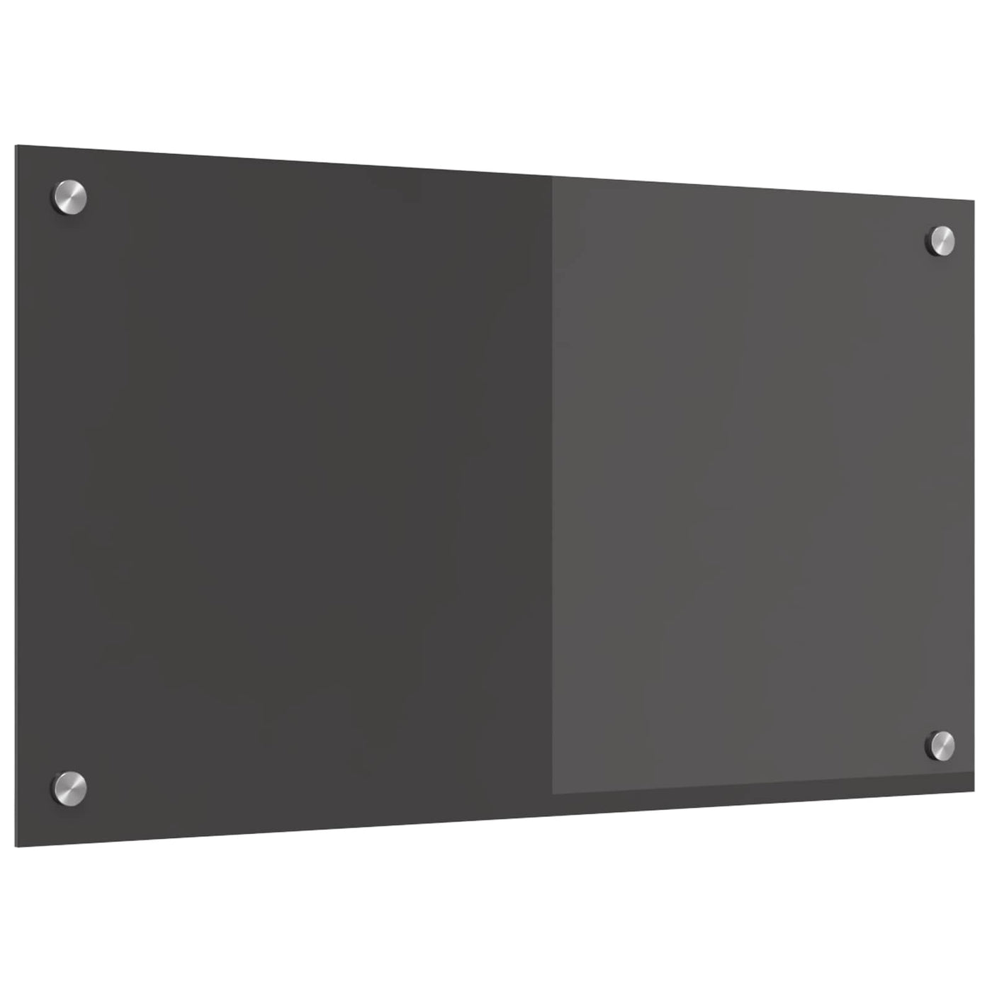 Keukenachterwand 70 X 40 Cm Gehard Glas Donkergrijs