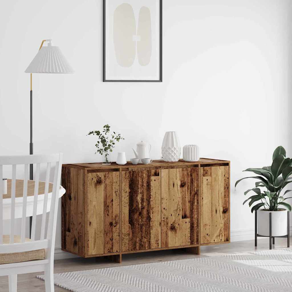 vidaXL Buffet Bois ancien 135 x 41 x 75 cm Bois d'ingénierie