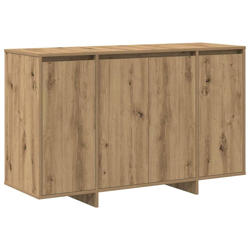 vidaXL Buffet Chêne artisanal 120 x 41 x 75 cm Bois d'ingénierie