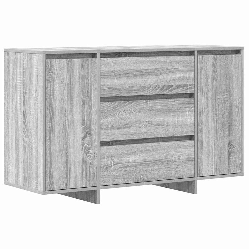 vidaXL Buffet Gris Sonoma 120 x 41 x 75 cm Bois d'ingénierie