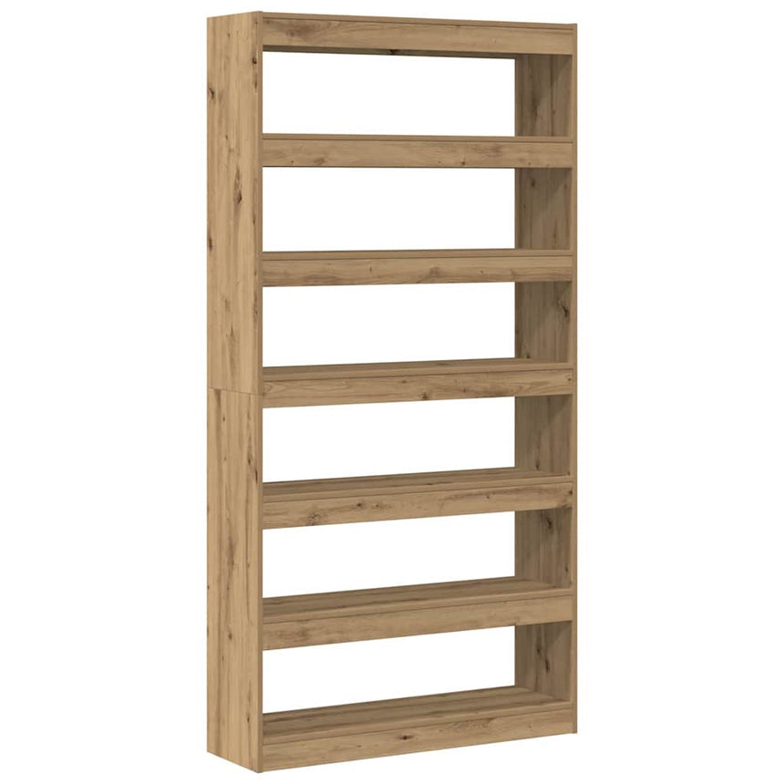 vidaXL Bibliothèque 6 niveaux 100 x 30 x 198 cm Bois d'ingénierie