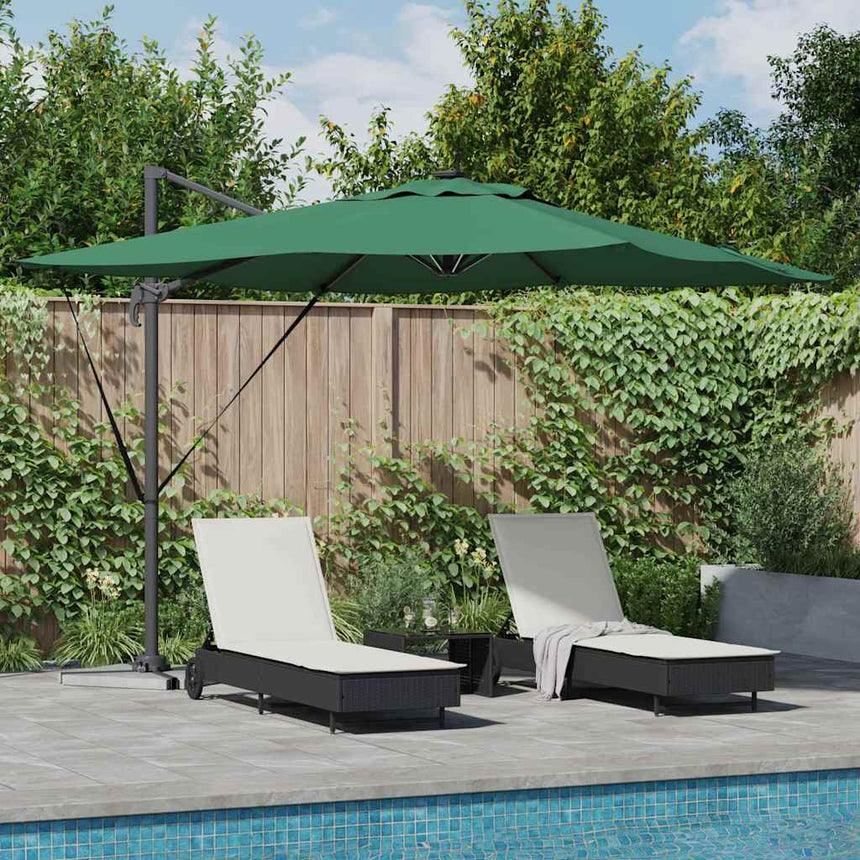 Parasol 286 X 284 X 270 Cm Aluminium En Polyester