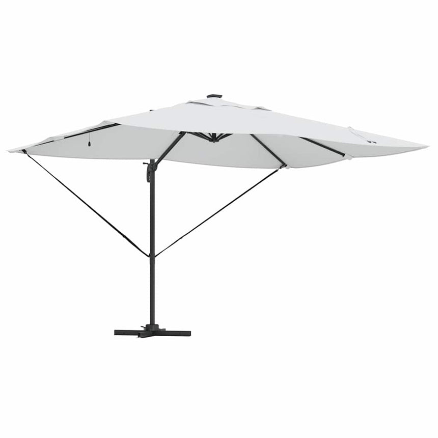 Parasol Met Slot 352 X 251 X 265 Cm Polyester En Aluminium