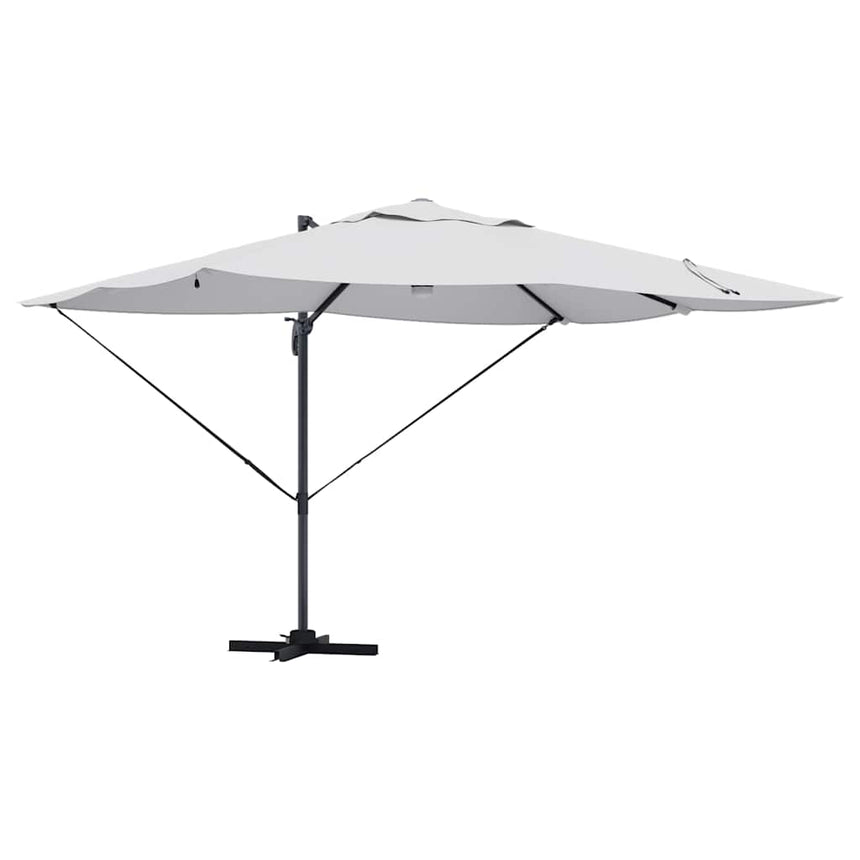 Parasol 351 X 250 X 253 Cm Polyester En Aluminium