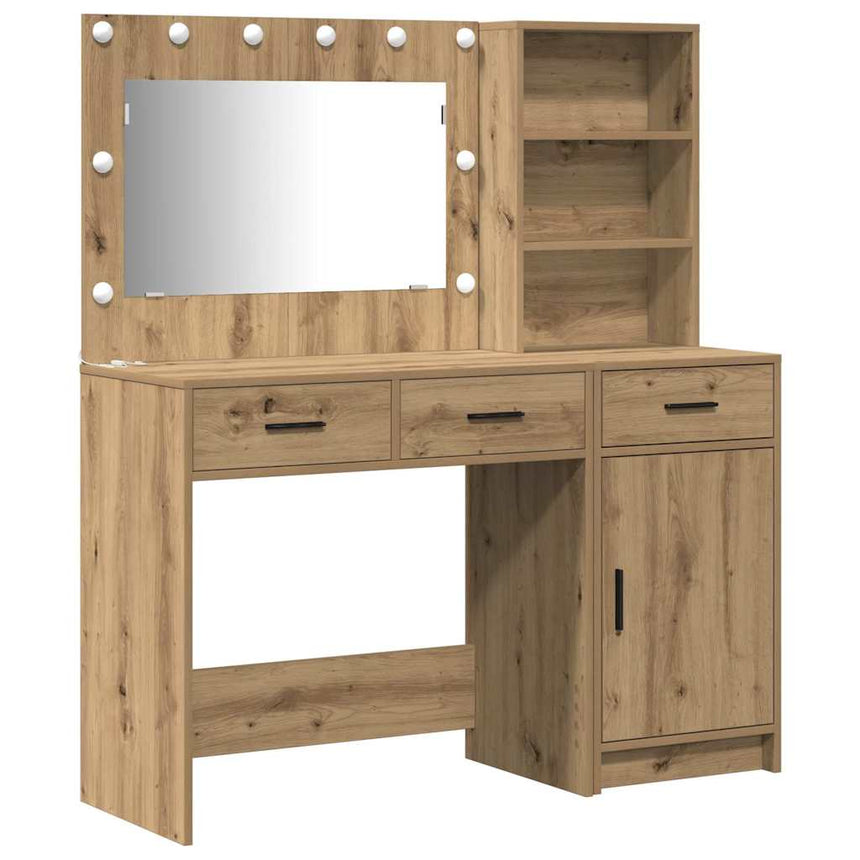 vidaXL Table de Toilette 2 pcs Marron 78,5 x 41 x 135 cm