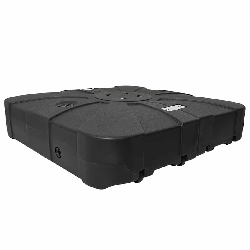 Vrijstaande Parasolvoet Zwart 86 X 86 X 19 Cm