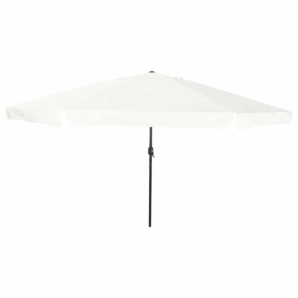 Tuinparasol 394 X 394 X 248 Cm Polyester En Staal