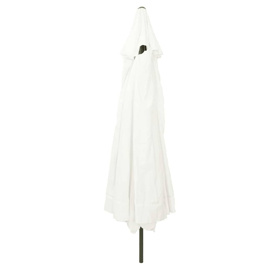 Tuinparasol 394 X 394 X 248 Cm Polyester En Staal