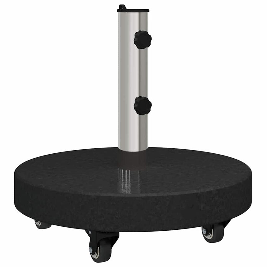 Parasolvoet 30Kg Graniet En Rvs Rond