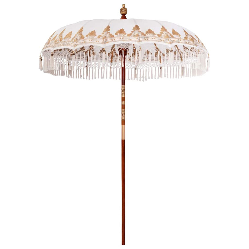 Balinese Parasol Crème 190 X 190 X 260 Cm Katoen