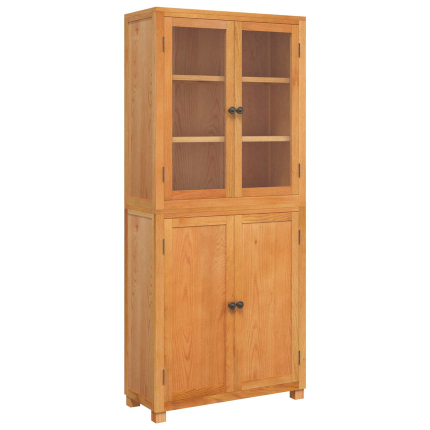 vidaXL Ensemble de meubles de rangement avec étagère 2 pc Naturel