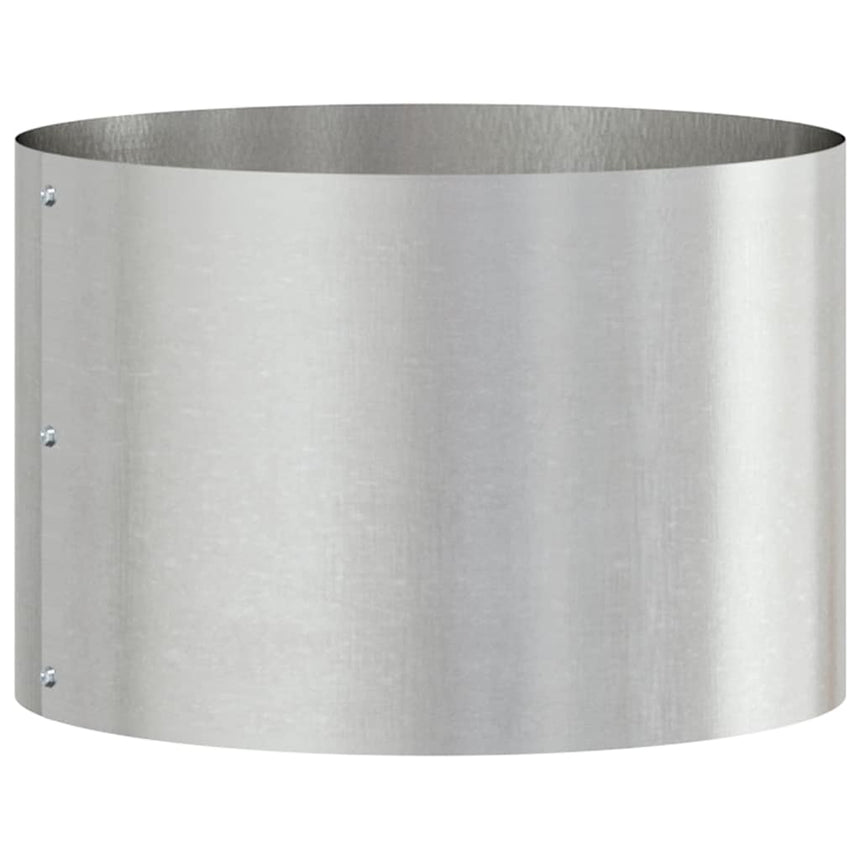 Plantenring Zilver 30 X 30 X 20 Cm Roestvrij Staal